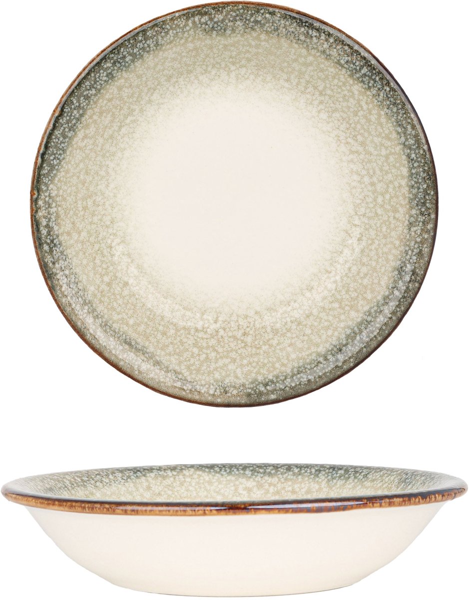 By Bone Serveerschaal - Spazio - Porselein - 15 cm (220cc) - set van 2