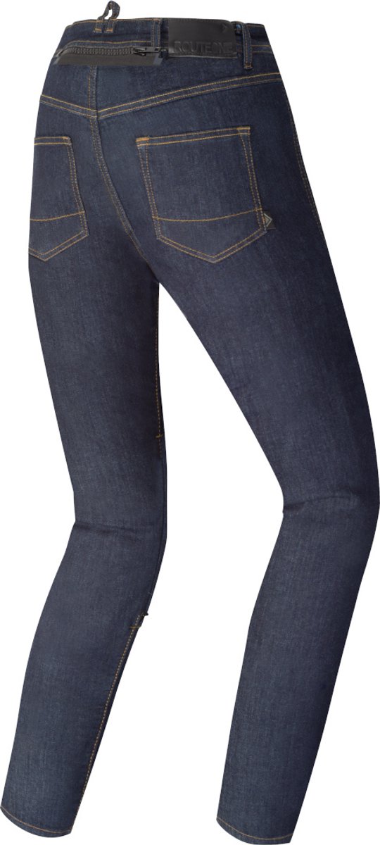 Merlin Trinity Stretch Dames Blauw Motorjeans