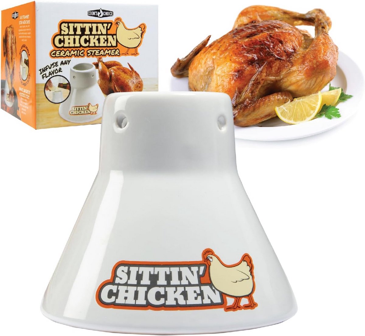 Kip Roaster voor Oven en Grill met Recepten