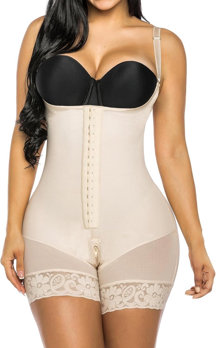 Corrigerend Bodysuit voor Dames met Sterke Tummy Control en Tailleversmalling