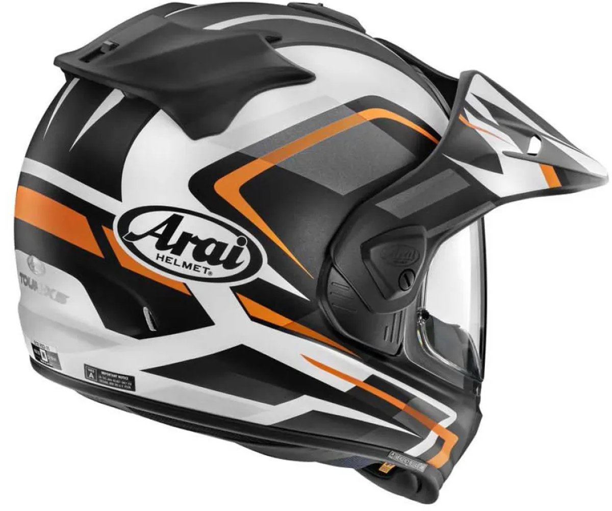 Arai TOUR-X5 DISCOVERY ORANGE - Maat L - Integraal helm - Motorhelm - Scooter helm - Oranje - Scooterhelmen mannen en vrouwen. – foto 2