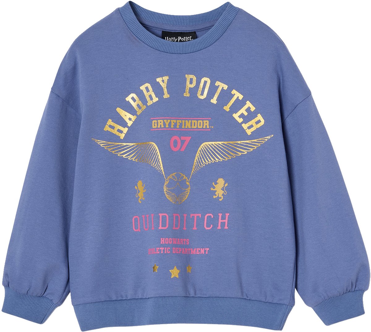 Vertbaudet Mдdchen Sweatshirt HARRY POTTER mit goldenem Schnatz