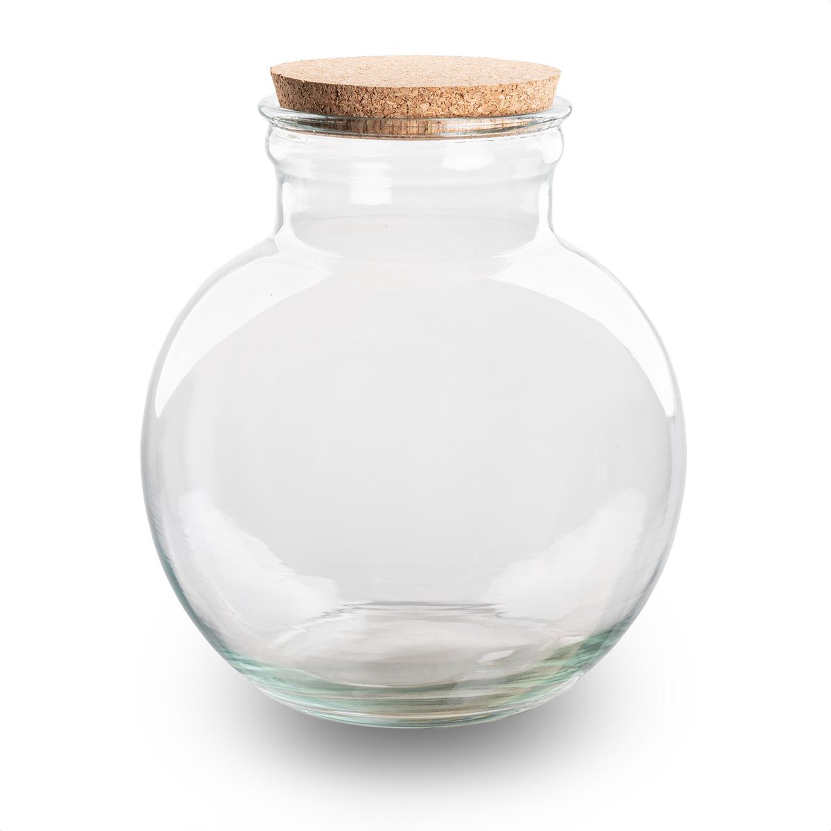 Terrarium with cork - Teddy with led cork - ↑ 26.5 cm