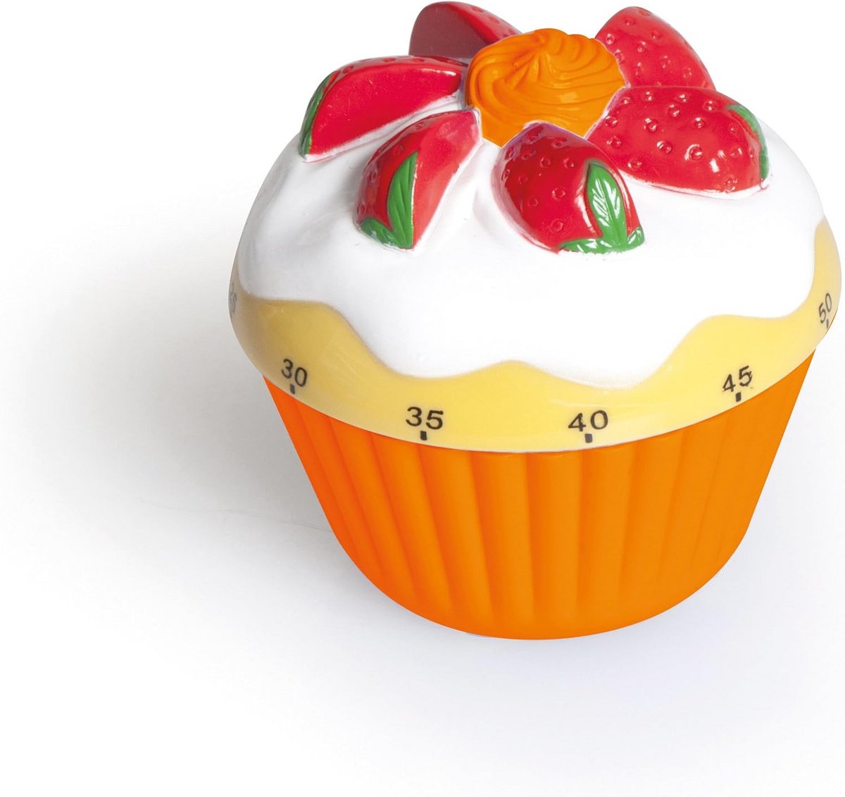 Vrolijke Cupcake Vormpjes van Kunststof - Willekeurige Kleur