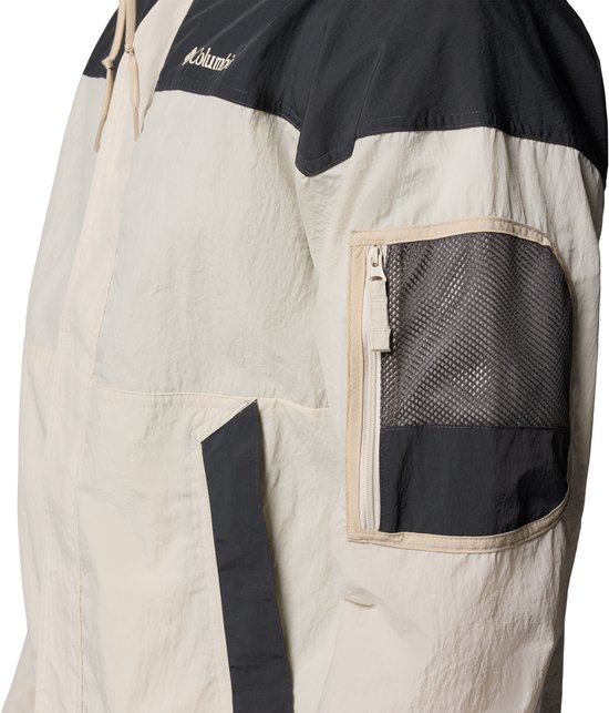 Columbia Challenger™ II Windbreaker Heren Outdoorjas - Dark Stone, Shark
