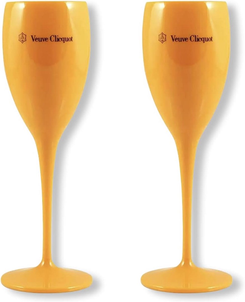 Luxe Acryl Champagneglazen Set - Ideaal voor Festivals en Picknicks