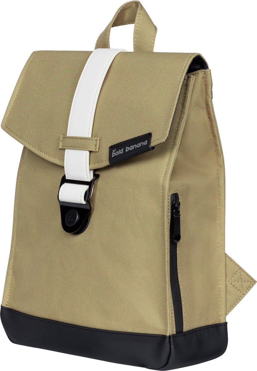 Envelope Mini Rugzak - Compact - Vegan - Waterdicht - Tabletvak - Dames & Heren - Rugtas - Olijfgroen