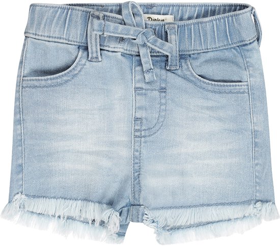 Dirkje Meisjes Jeans shorts - Blue jeans