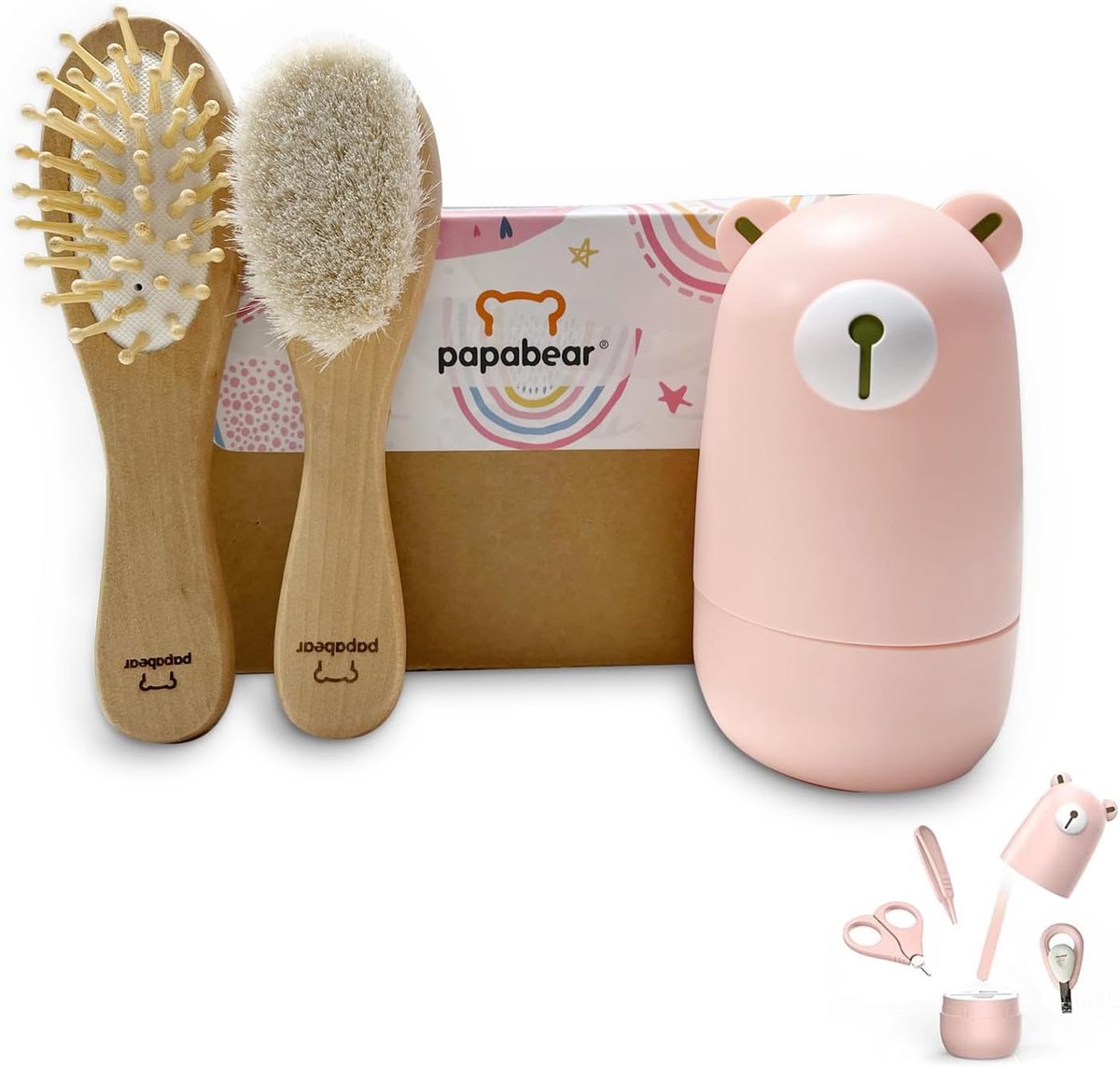 Baby nagelset - Babyschaartje vijl - Babyverzorging thuis - Inclusief hoesje - 112 cm