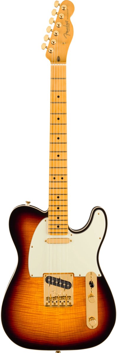 Fender 75th Anniversary American Professional II Custom Telecaster MN 2-Color Sunburst - Elektrische gitaar