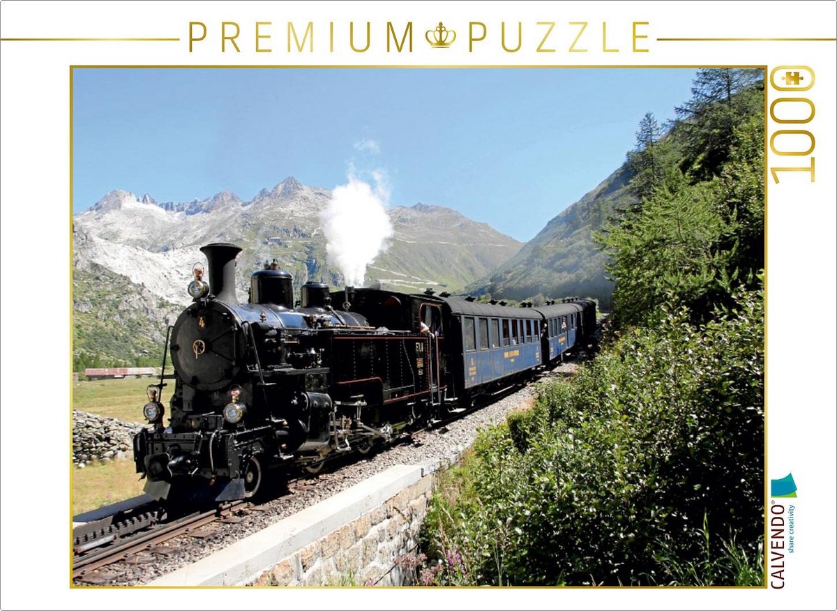 Puzzel 1000 Stukjes - Legpuzzel Landschap - Ontspanning Thuis - Gedetailleerd Berglandschap - 64 x 48 cm