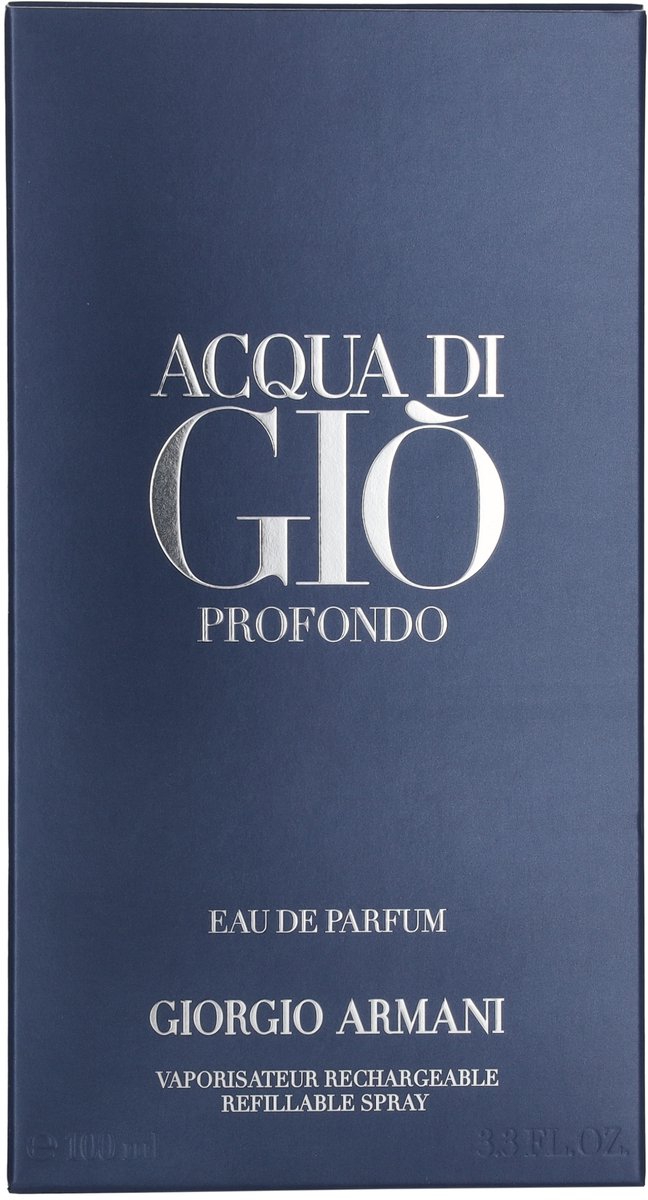 Giorgio Armani Acqua Di Giò Profondo 100 ml Eau de Parfum - Herenparfum – foto 7