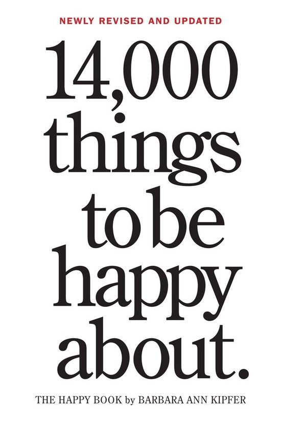 14000 Things To Be Happy About - cover
