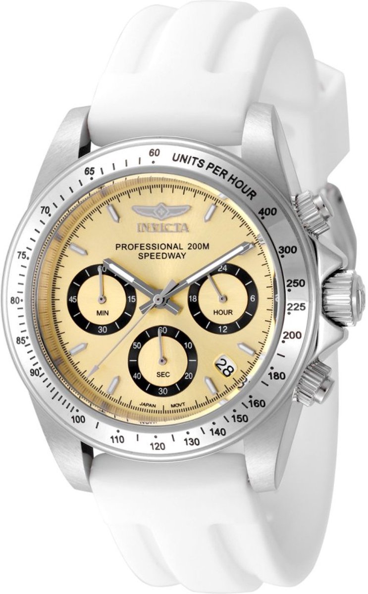 Invicta Speedway 50487 Herenquartz Horloge - 40 mm