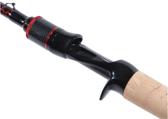 Ultimate Chikara Cast & Jerk Baitcaster Hengel 2,20m 50-150g - Baitcaster Hengel van Merkloos — afbeelding 2