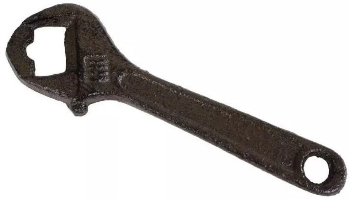 Bahco – Bieropener van gietijzer (18,5 × 5 × 1,2 cm)