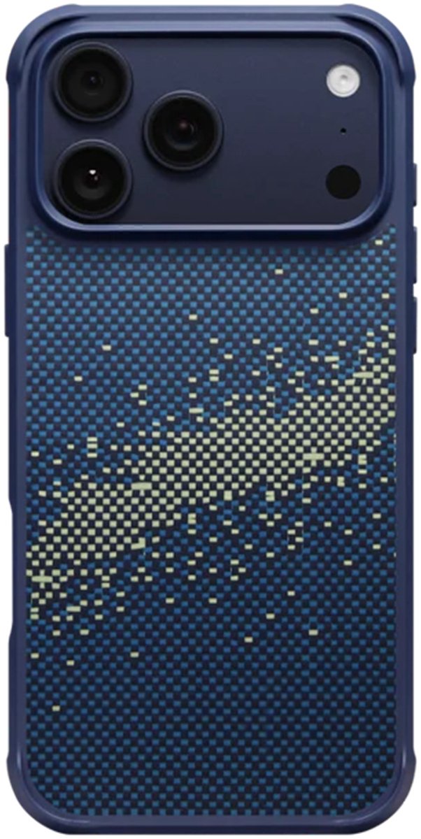 Pitaka ProGuard Hoesje iPhone 17 Pro – Compatibel met MagSafe – MIL-STD-810H Stootvast Ontwerp – Gemaakt van Duurzaam Aramid Fiber - Blauw