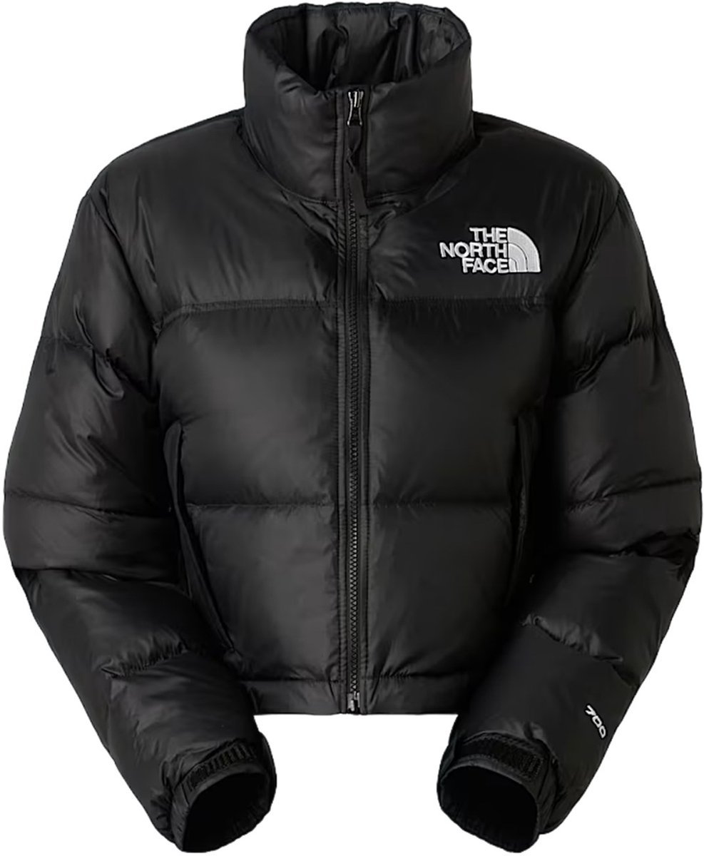 The North Face Nuptse Short Dames Pufferjas Nylon – Loose Fit Zonder Capuchon M Veelkleurig