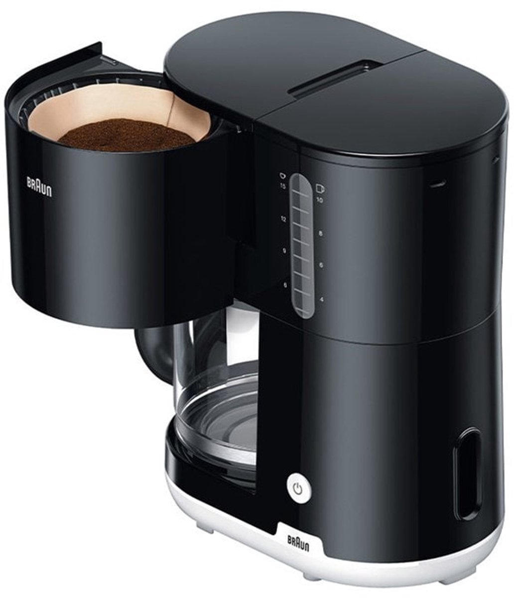 Braun Breakfast 1 - KF1100BK - Filter-koffiezetapparaat - Zwart thumbnail 7
