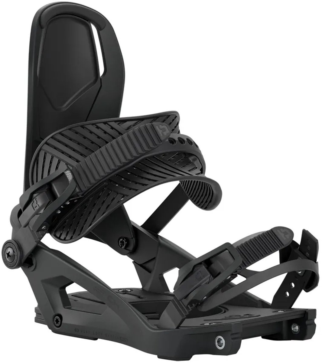 Union Binding Charger Snowboardbindingen Zwart M