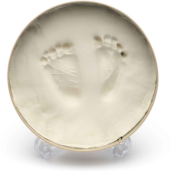 Dooky x nijntje Round Shape Tin – Baby Hand- & Voetafdruk Kraamcadeau — afbeelding 2