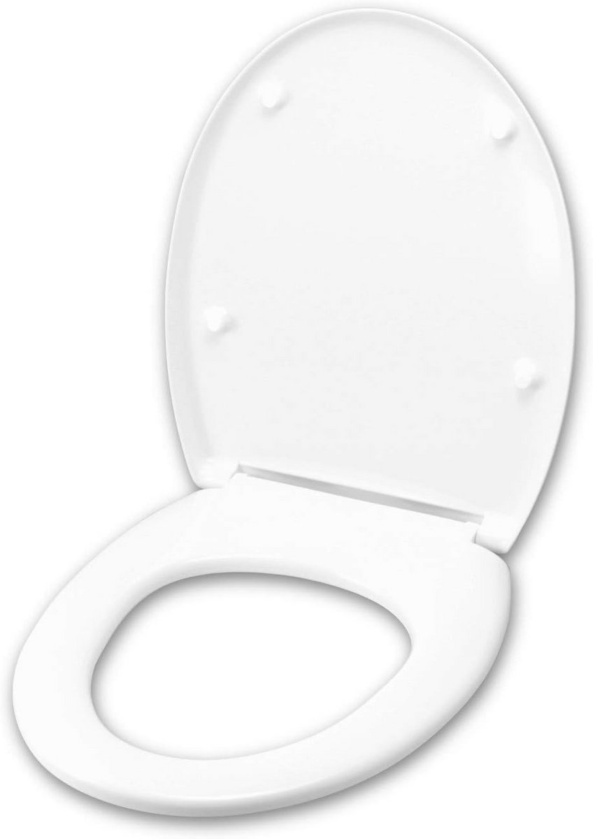 Toiletzitting met Soft Close en RVS Scharnieren voor Medische Toiletten