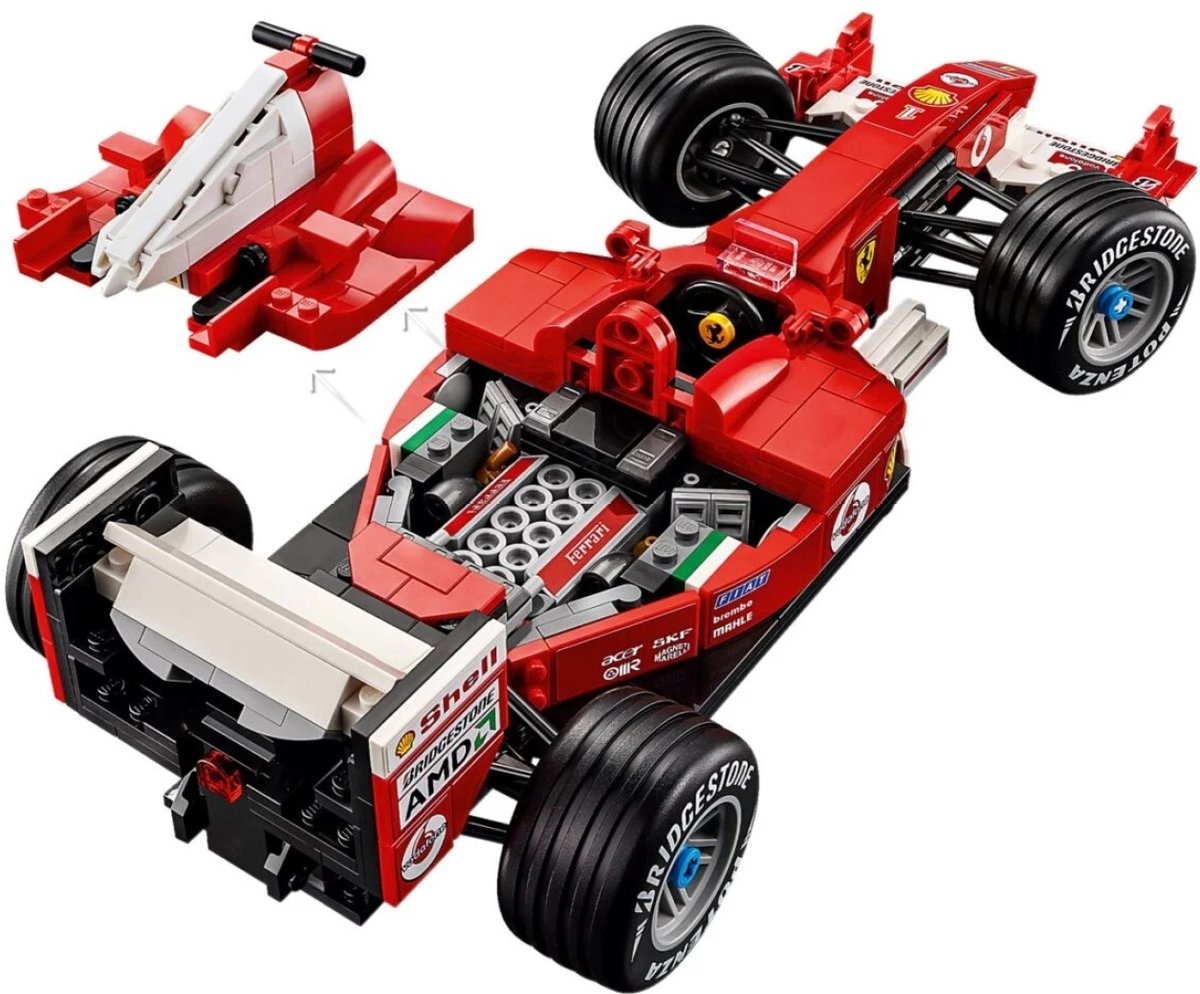 LEGO Icons Ferrari F2004 en Michael Schumacher - 11375 — afbeelding 12