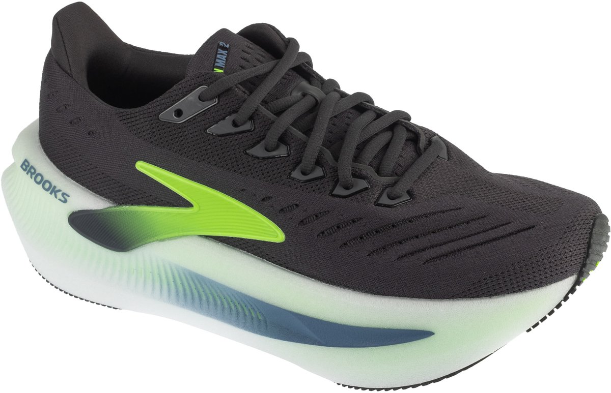 Brooks Glycerin Max 2, Mannen, Marineblauw, Hardloopschoenen, maat: 46,5
