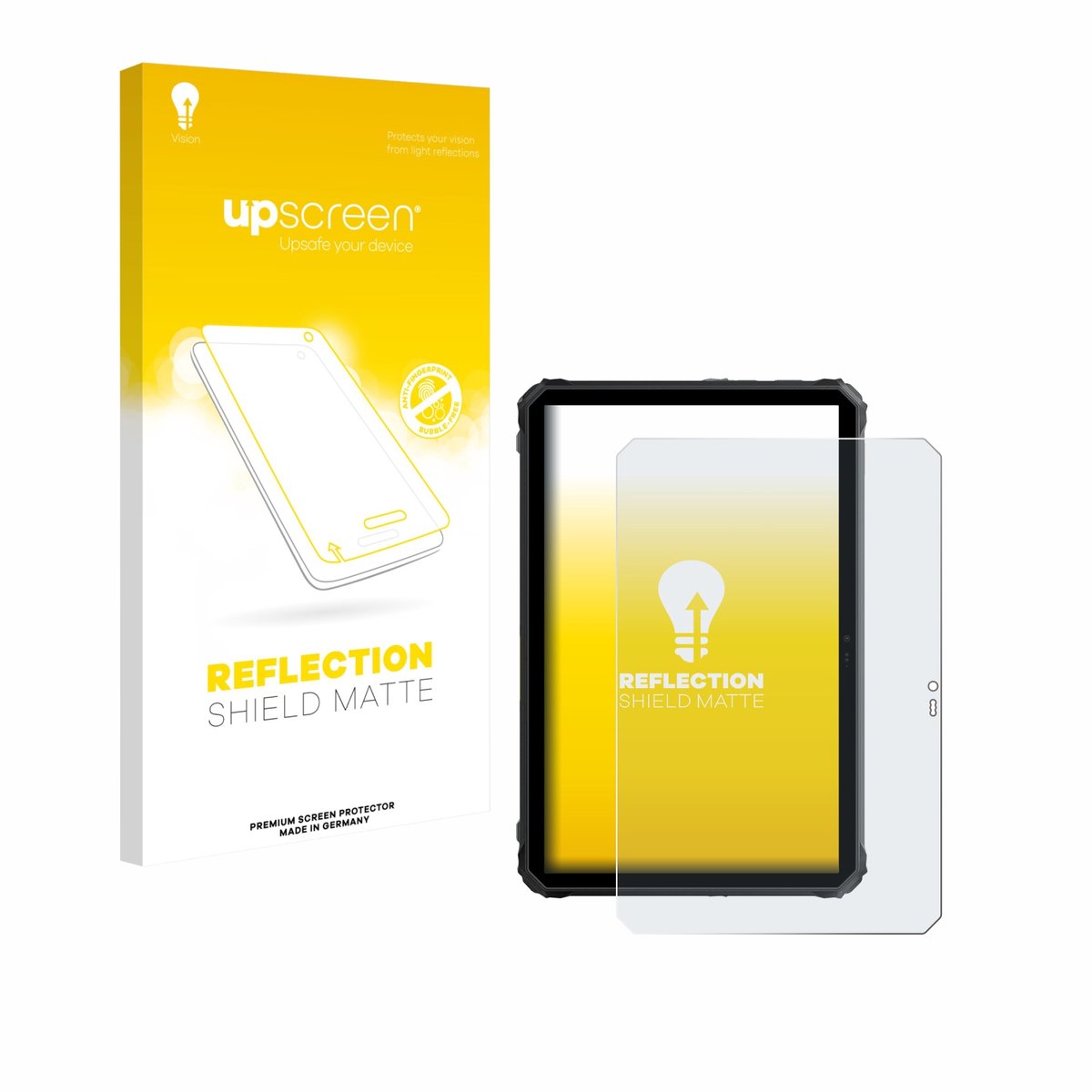 upscreen - Screenprotector voor Blackview Active 7 - Folie Beschermfolie anti glare matte