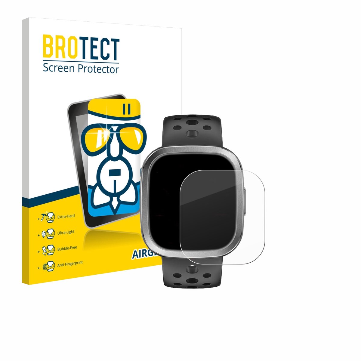 Screenprotector voor YYKY Smartwatch 1.72" Beschermglas transparant