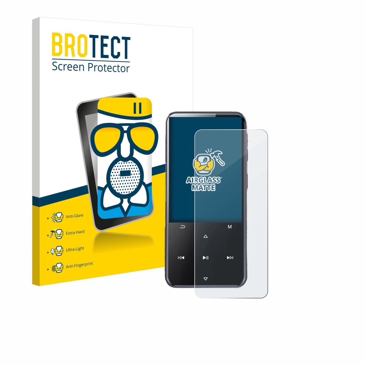 BROTECT - Screenprotector voor AGPtek M3 - Folie Beschermfolie Beschermglas matte