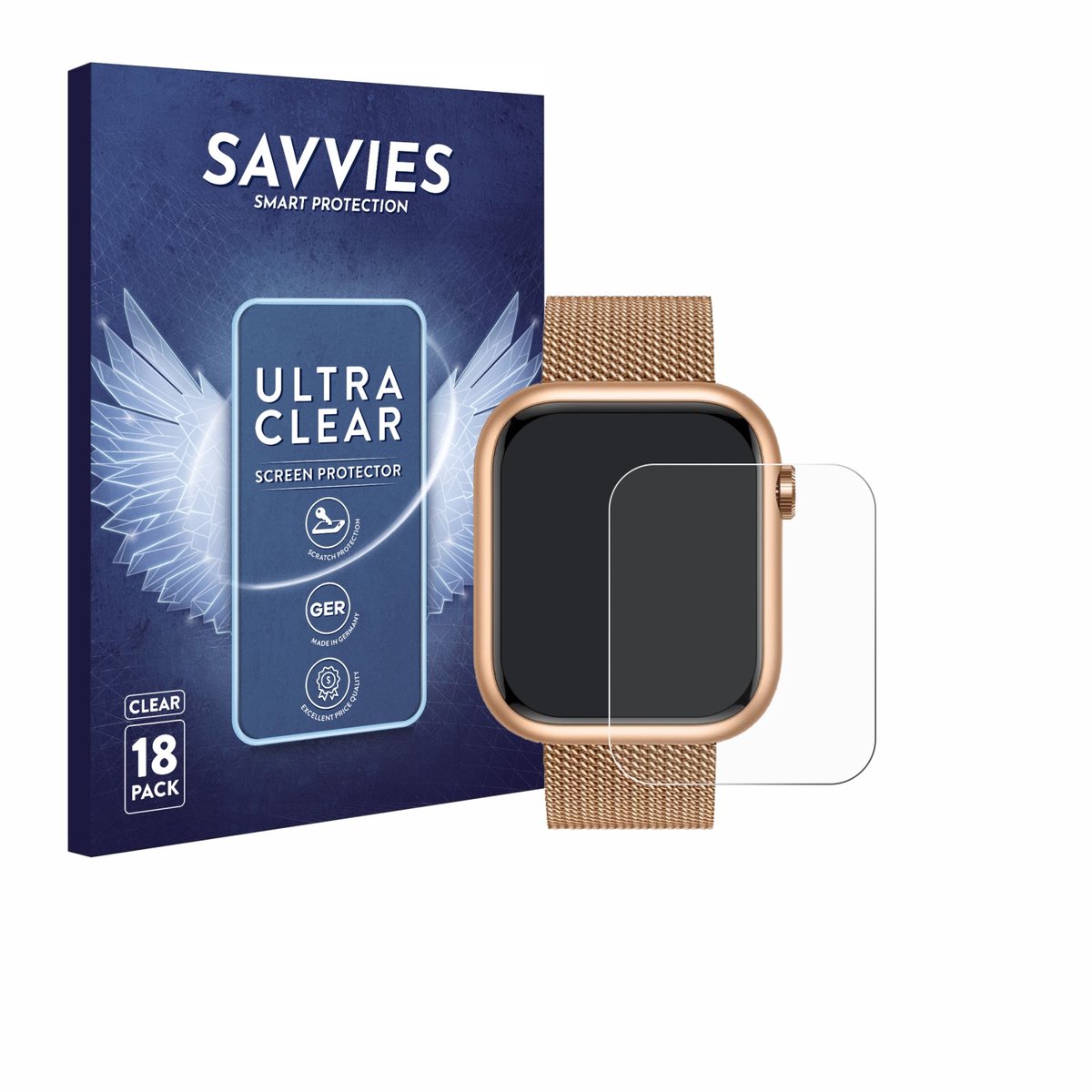 Savvies - Screenprotector voor TAOLOON G104gd 1.83" - Folie Beschermfolie transparant 18 Stuks