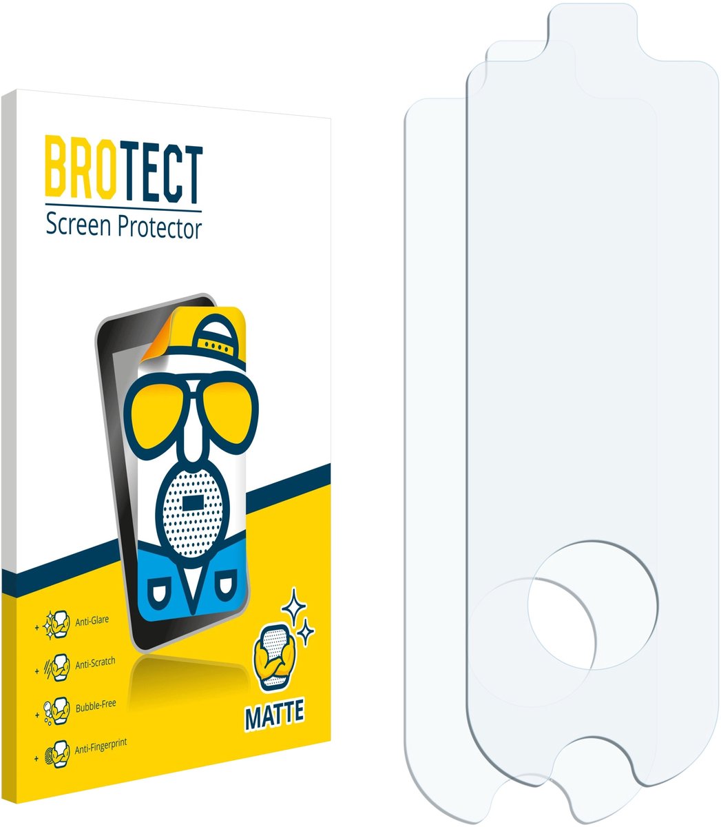 BROTECT - Screenprotector voor Segway Ninebot KickScooter MAX G30 / G30D / G30D II - Folie Beschermfolie matte 2 Stuks – foto 7