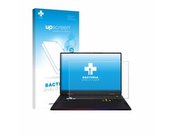 upscreen - Screenprotector voor MSI Raider A18 HX - Folie Beschermfolie transparant antibacterieel