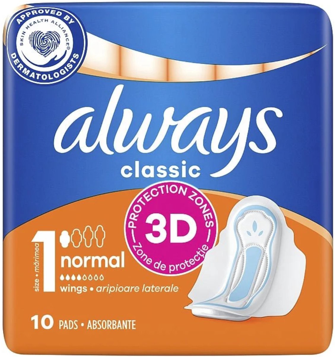 Always Maandverband Classic Normal - 10 stuks