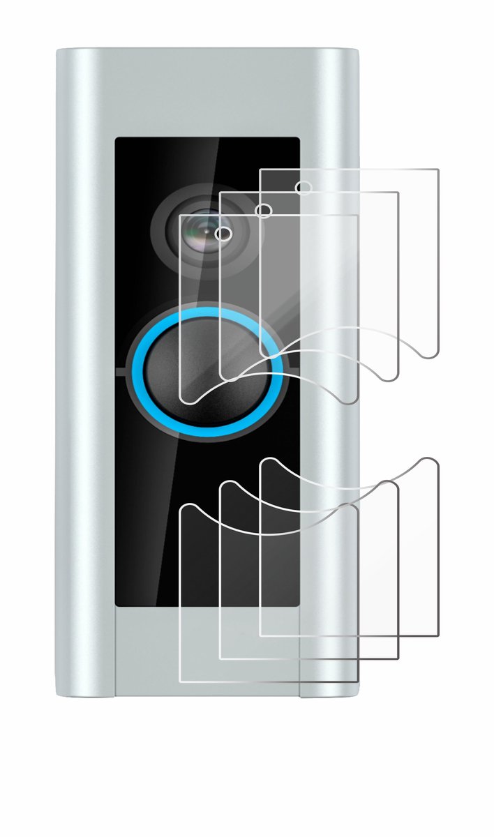 Screenprotector 3 Stuks voor Ring Video Doorbell Pro (Version 2) Beschermglas transparant – foto 6