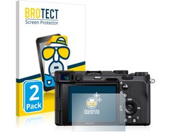 BROTECT - Screenprotector voor Sony A7C - Folie Beschermfolie matte 2 Stuks