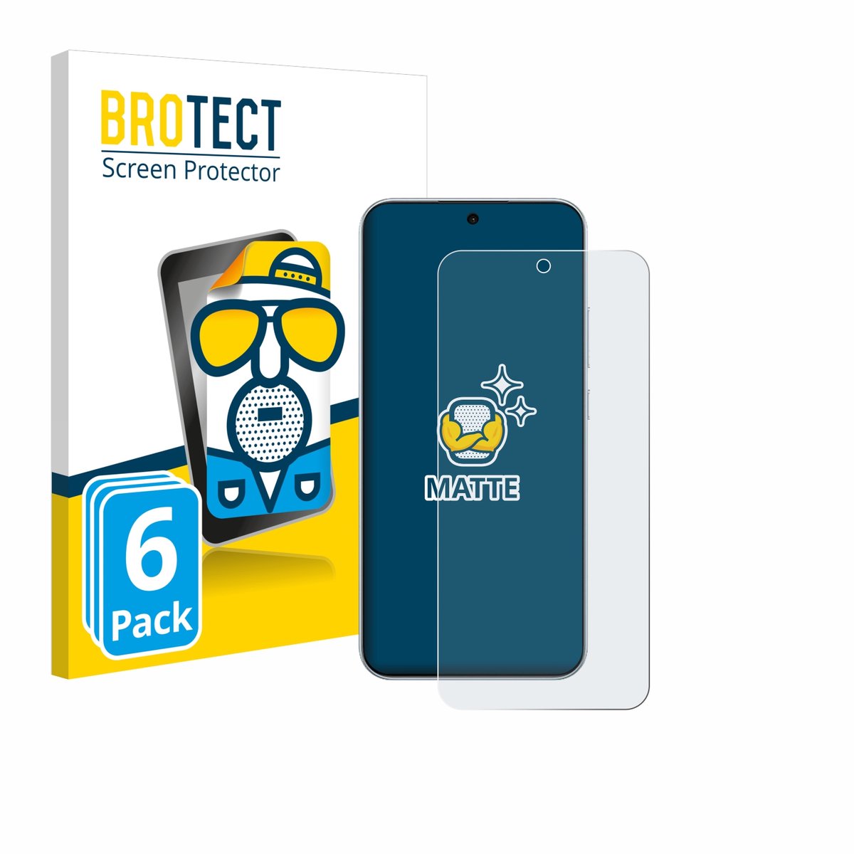 BROTECT - Screenprotector voor Oppo A6 Pro 4G - Folie Beschermfolie matte 6 Stuks