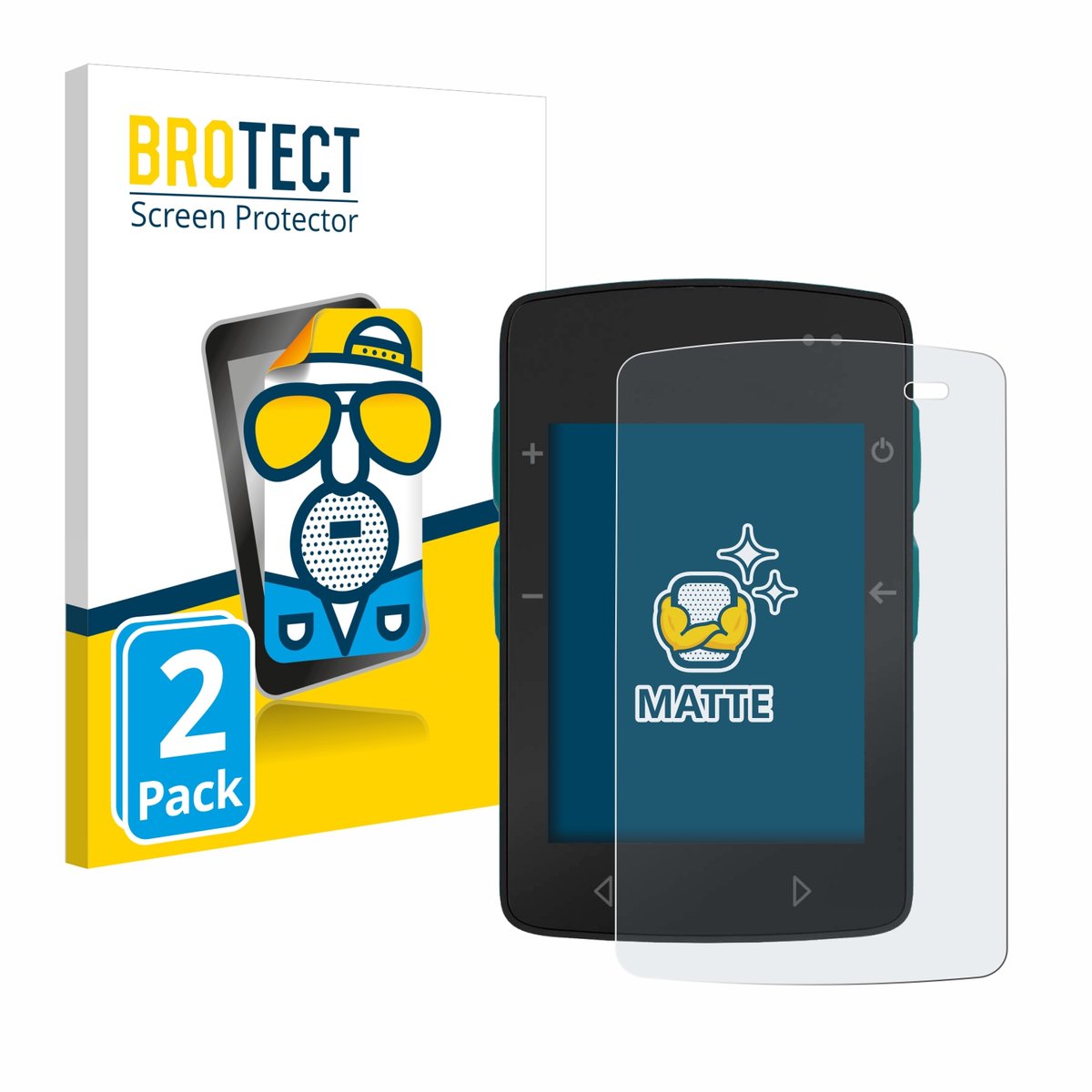 BROTECT - Screenprotector voor TwoNav Roc - Folie Beschermfolie matte 2 Stuks