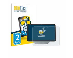 BROTECT - Screenprotector voor Amazon Echo Show 8 2025 (4. Gen.) - Folie Beschermfolie matte 2 Stuks