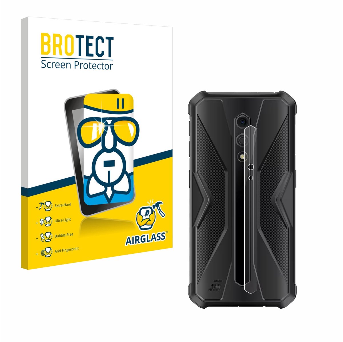 Screenprotector voor Ulefone Armor X12 Pro (ALLEEN Camera Lens) Beschermglas transparant