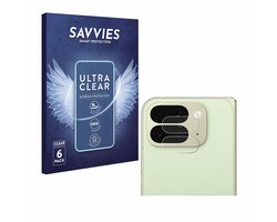 Savvies - Screenprotector voor Google Pixel 10 Pro Fold (ALLEEN Camera Lens) - Folie Beschermfolie transparant 6 Stuks