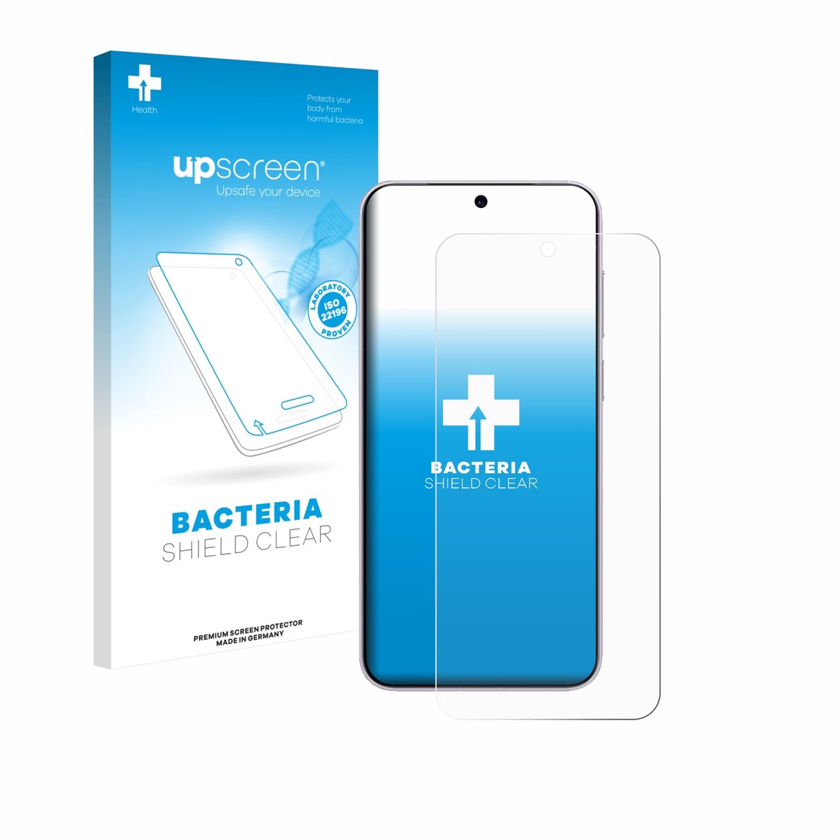 upscreen - Screenprotector voor Vivo X300 - Folie Beschermfolie transparant antibacterieel