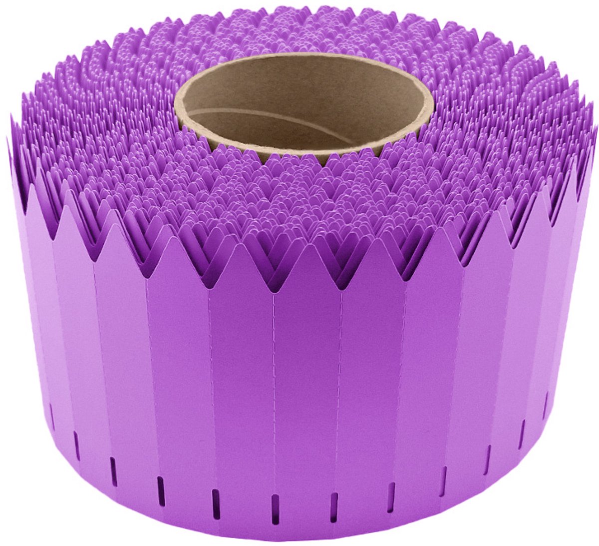 CombiCraft PVC steeketiketten op rol 25x120mm paars - per 2000 etiketten
