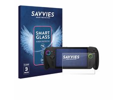 3 Stuks Savvies Screenprotector - geschikt voor ASUS ROG Ally X 2025 - beschermfolie glas transparant