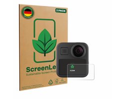 ScreenLeaf - Screenprotector voor GoPro Max (2025) - Duurzame schermbescherming Folie Beschermfolie transparant 2 Stuks