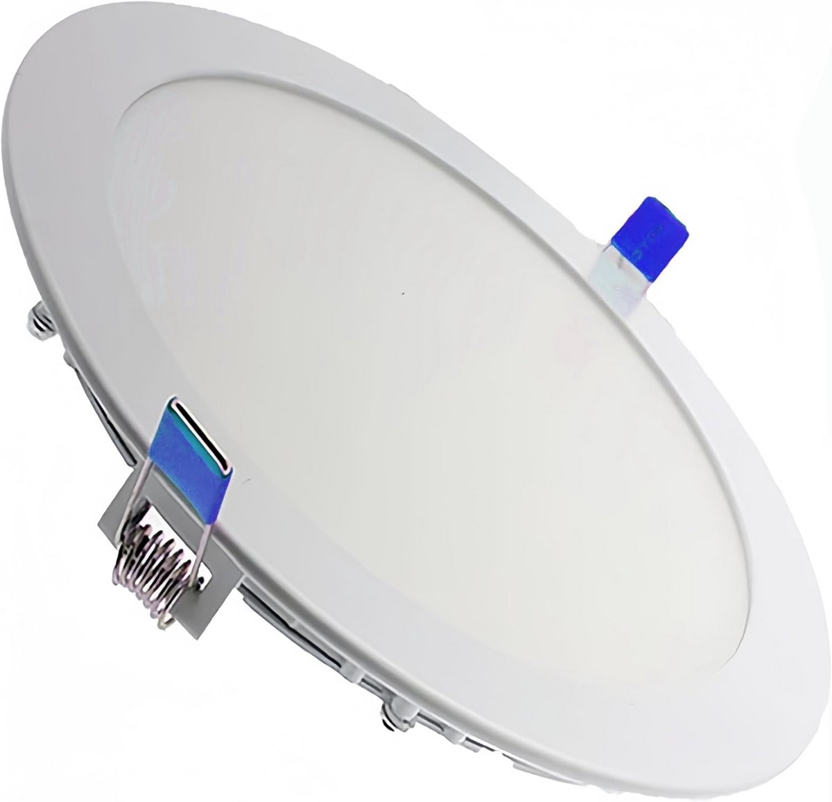 Ronde LED plafondlamp 20W 2000 lm 120° 225 mm - aluminium - inbouw 205 mm - IP20 - 6000 K
