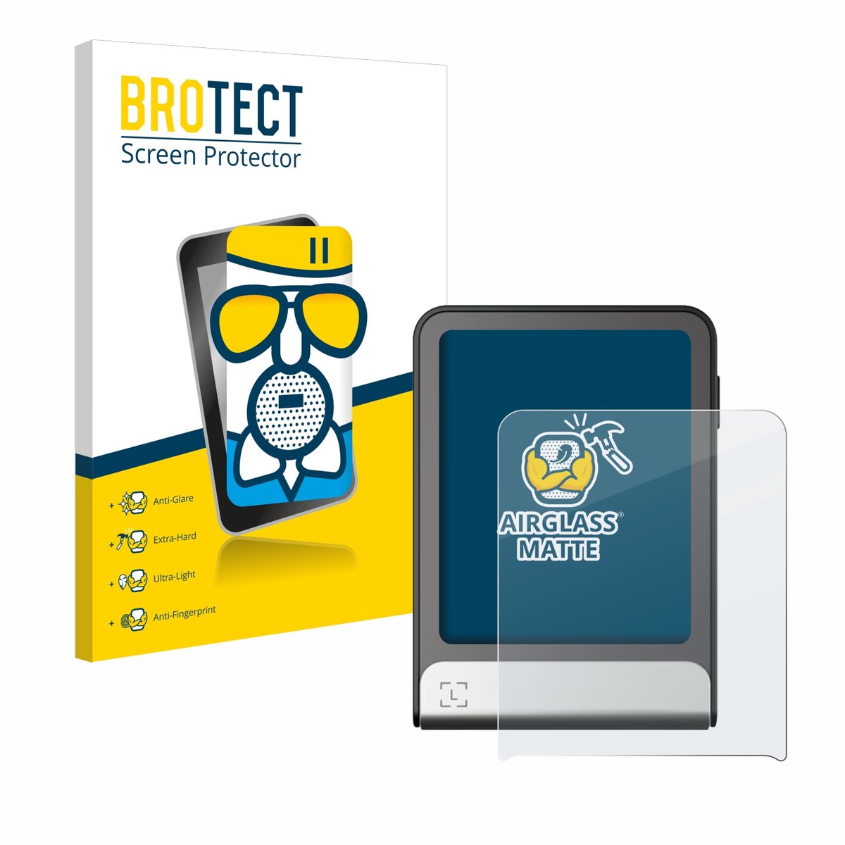 BROTECT - Screenprotector voor Ledger Flex - Folie Beschermfolie Beschermglas matte