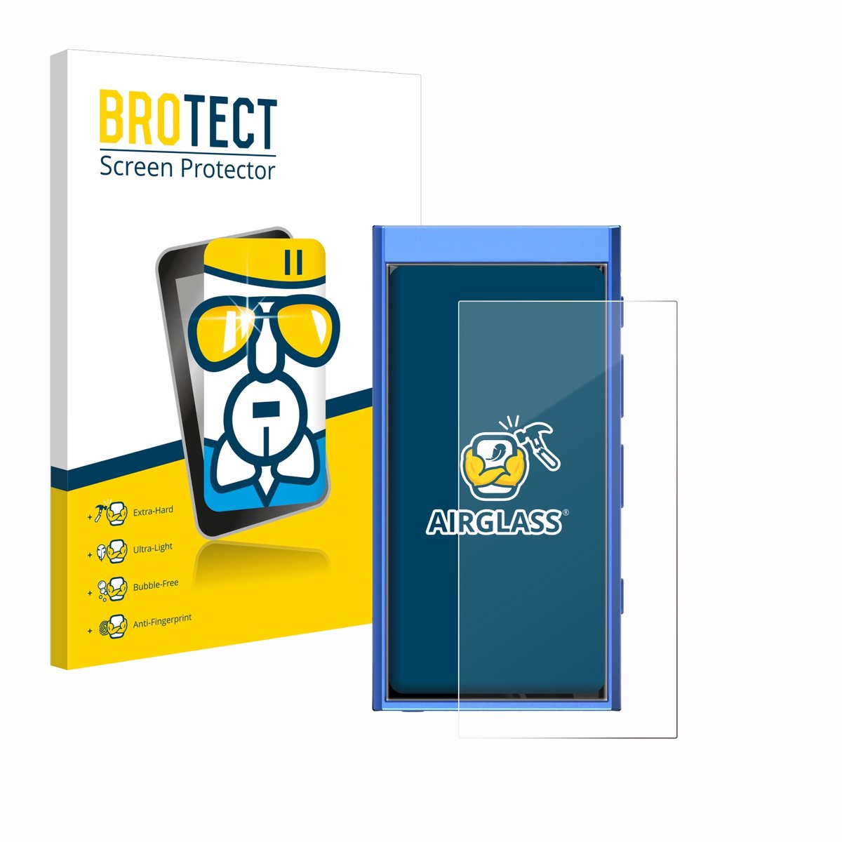 Screenprotector voor Hiby Digital M300 Beschermglas transparant