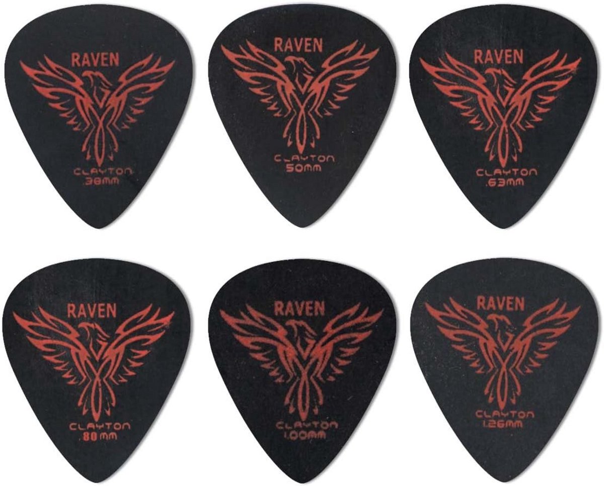12 Stuks Gitaar Plectrums - Anti-Slip & Snaarpop Vermindering